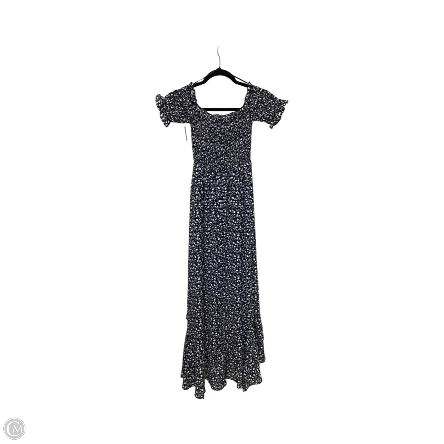 Dress Casual Midi By Mi Ami In Navy, Size: S