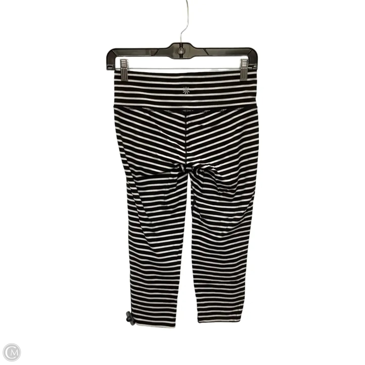Athletic Leggings By Athleta In Striped Pattern, Size: S