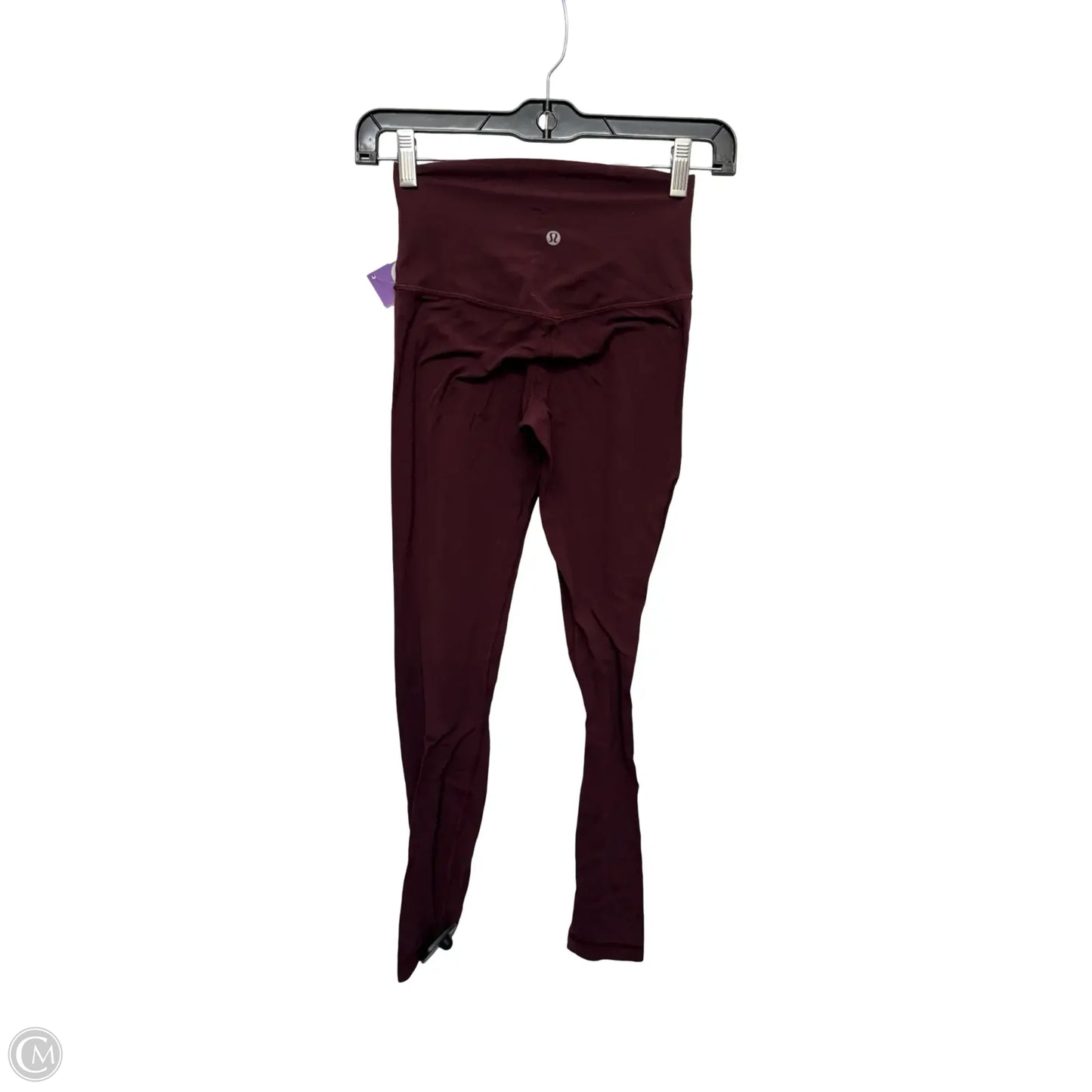 Athletic Leggings By Lululemon In Red, Size: 2