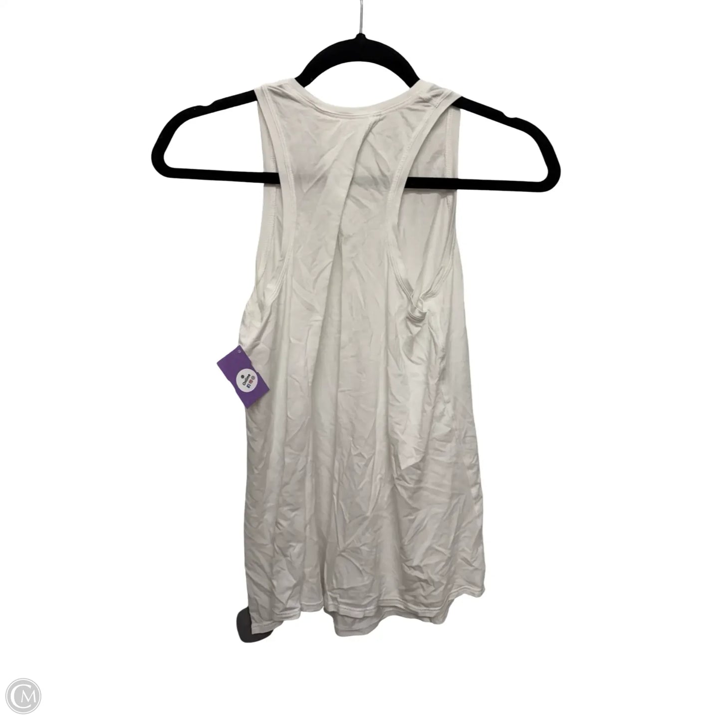 Athletic Tank Top By Lululemon In White, Size: 2