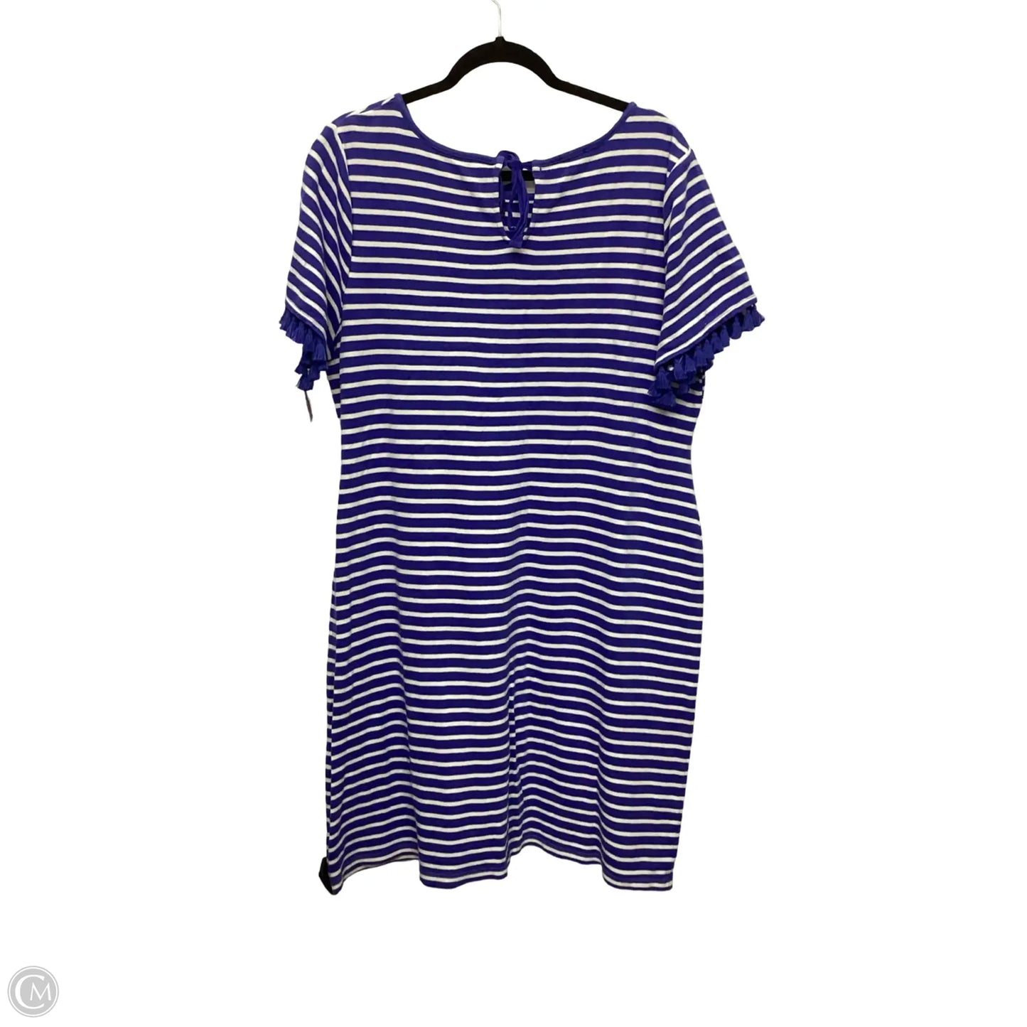 Dress Casual Short By Talbots In Striped Pattern, Size: 1x