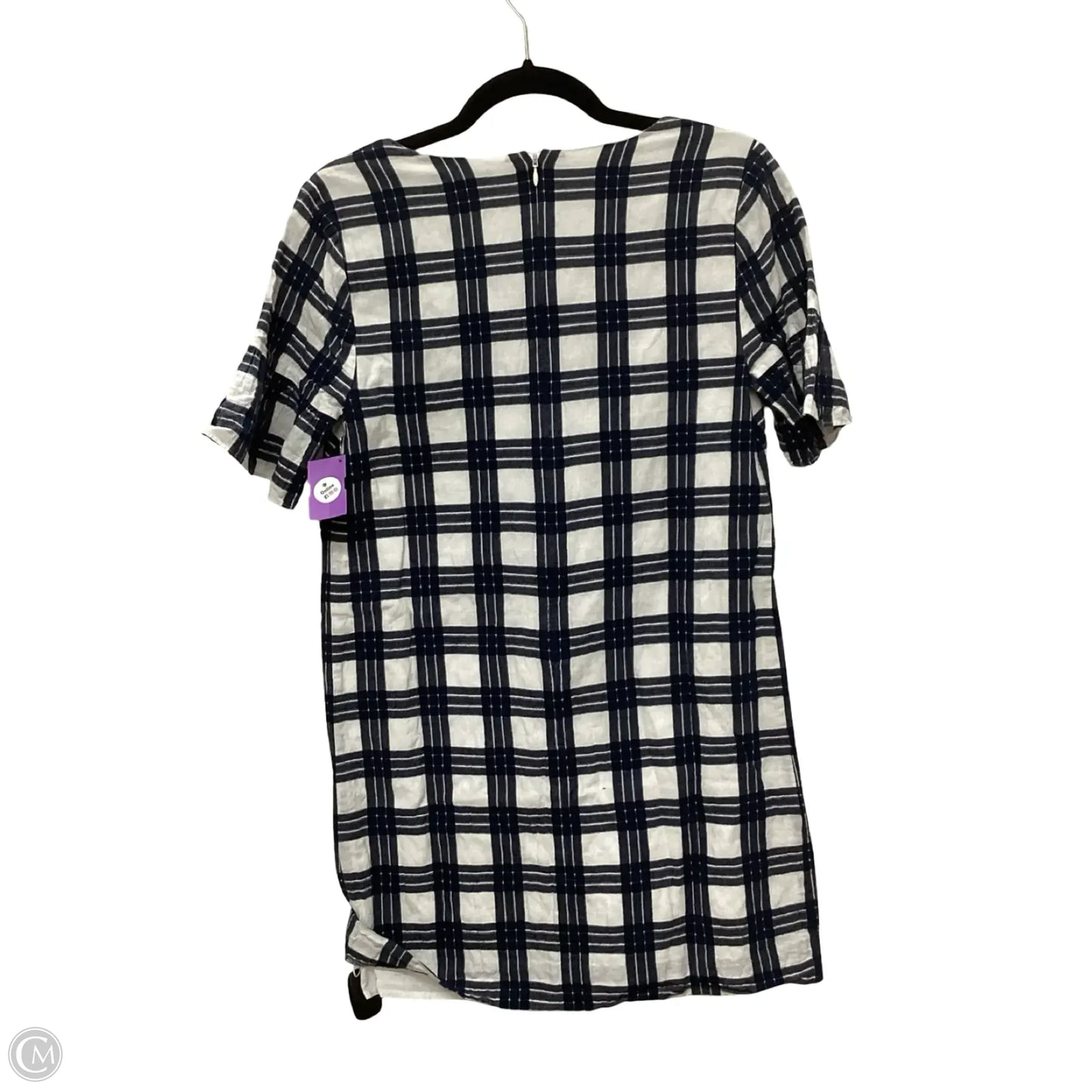 Dress Casual Short By Madewell In Plaid Pattern, Size: 0