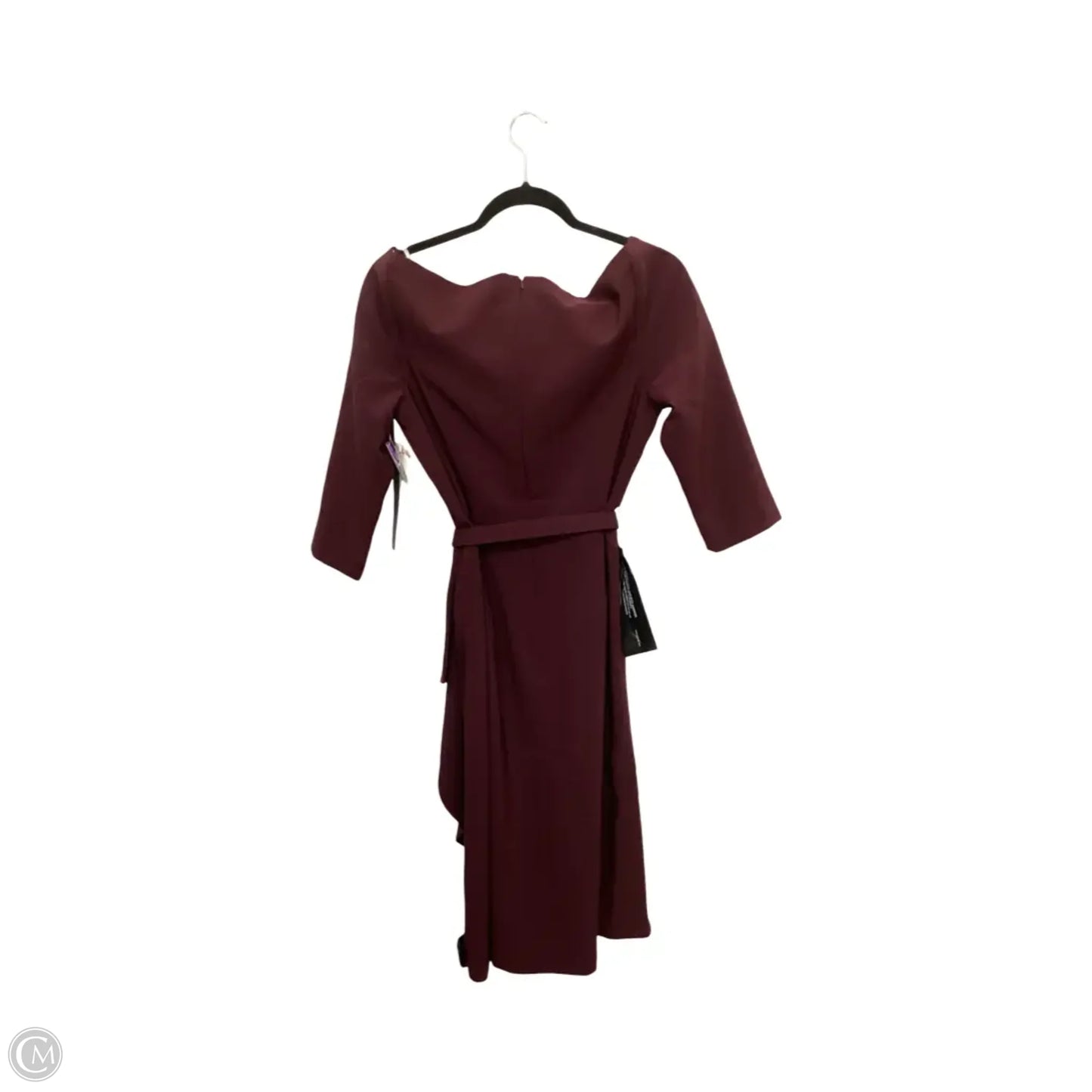 Dress Party Short By Kay Unger In Purple, Size: 8