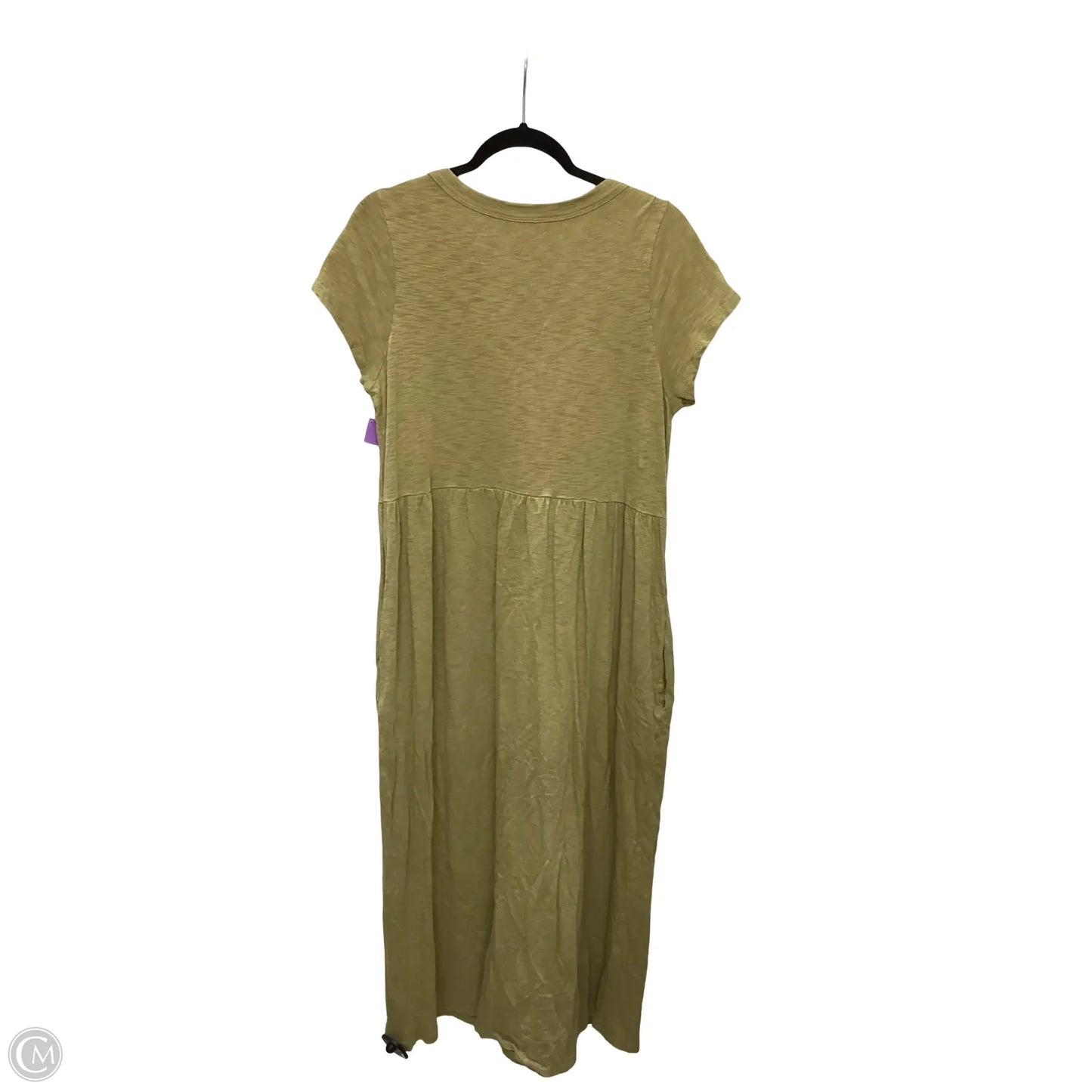 Dress Casual Midi By Universal Thread In Green, Size: M