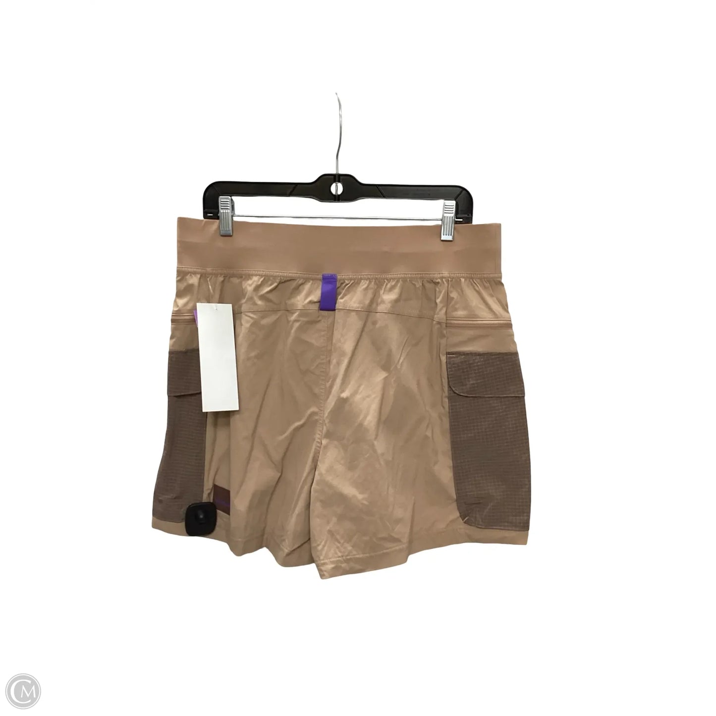 Athletic Shorts By Lululemon In Tan, Size: 12