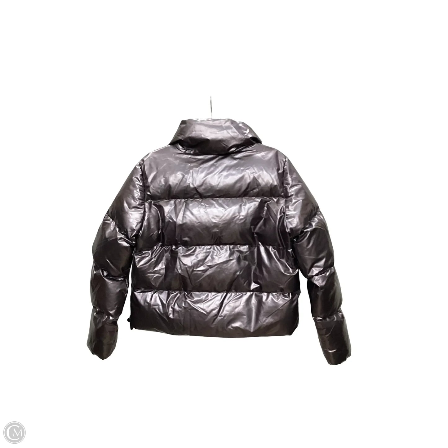 Designer Coat Puffer & Quilted By Noize In Purple, Size: M