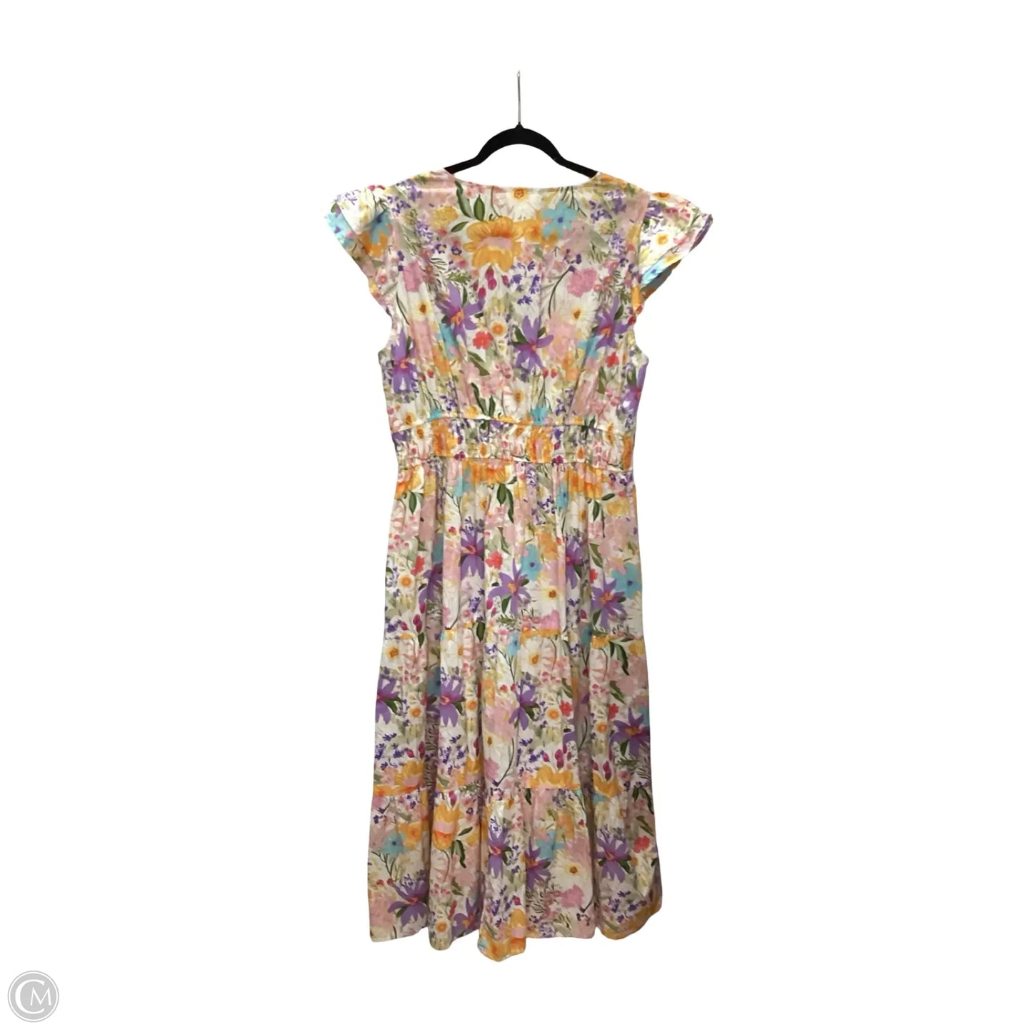 Dress Casual Maxi By Oddi In Floral Print, Size: 2x