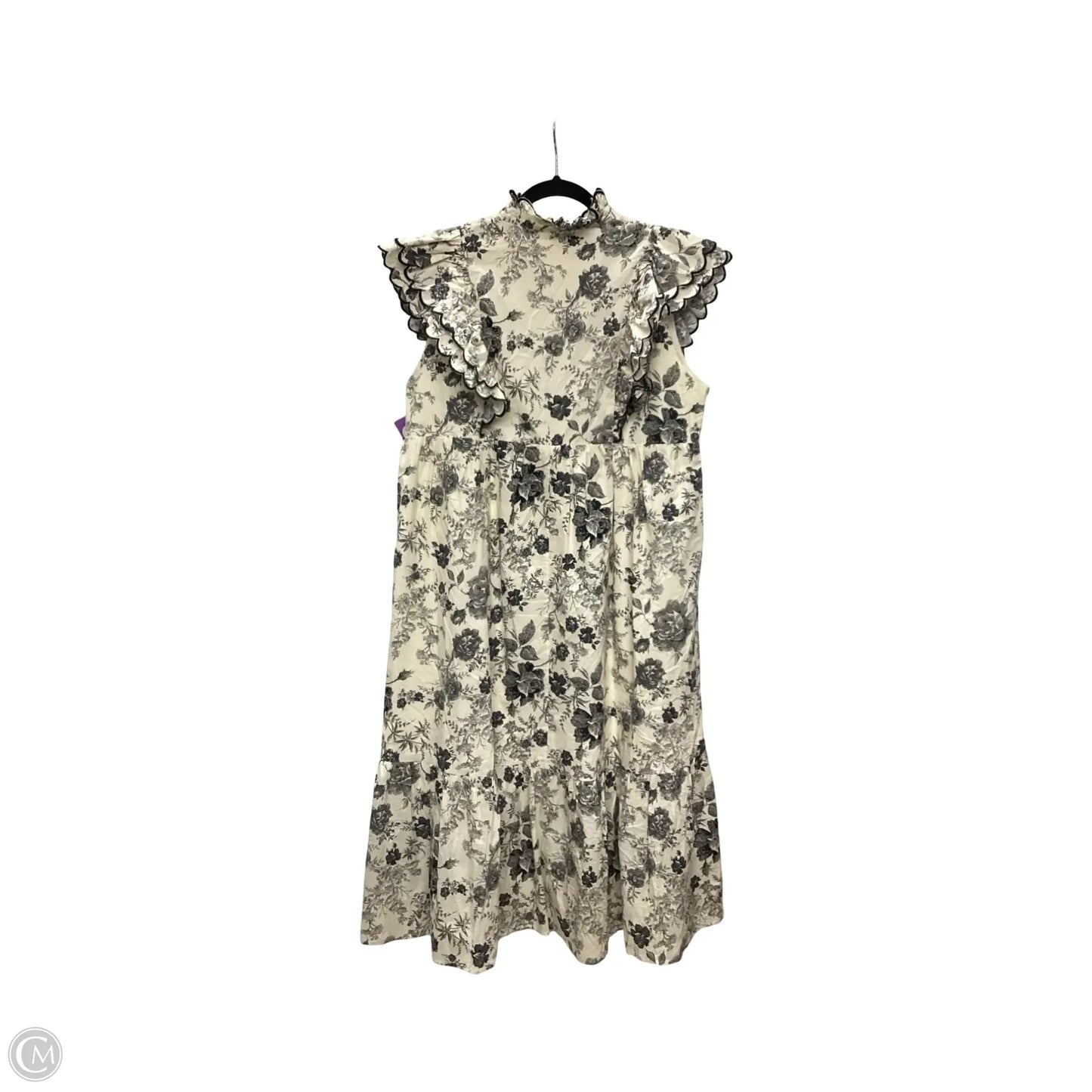 Dress Casual Maxi By Umgee In Black & Cream, Size: S