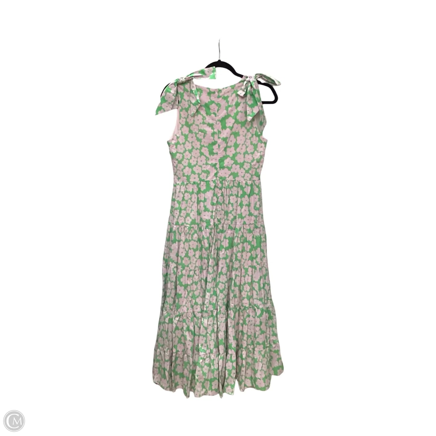 Dress Casual Maxi By Tcec In Green & Pink, Size: S