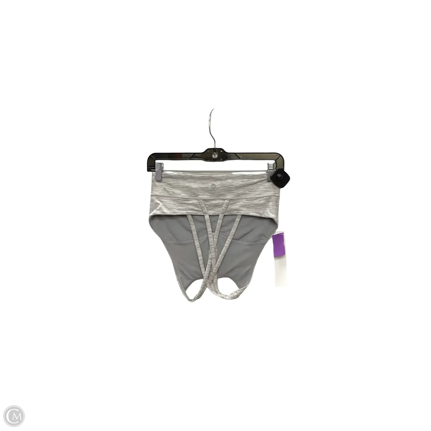 Athletic Bra By Lululemon In Grey, Size: 6