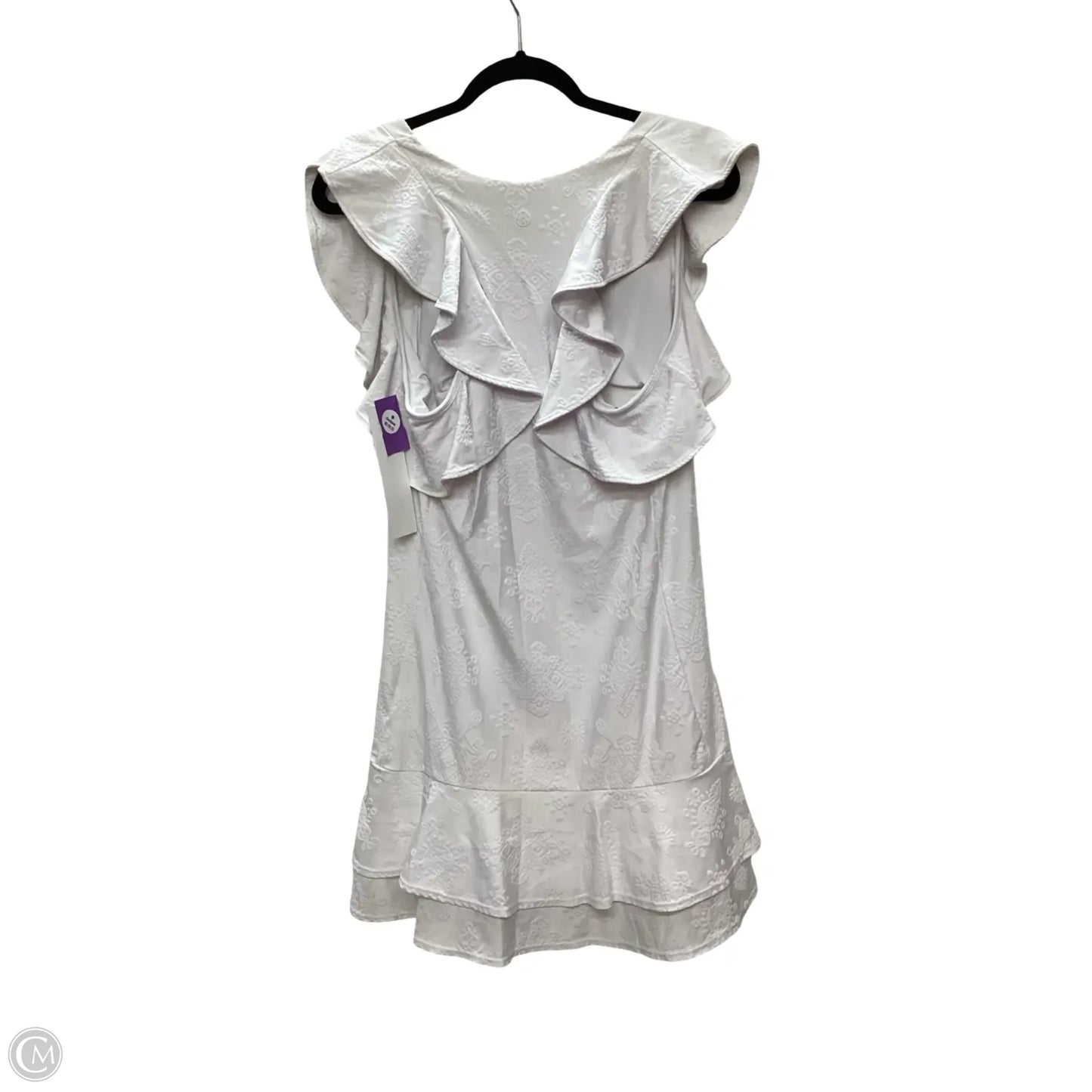 Dress Designer By Lilly Pulitzer In White, Size: L