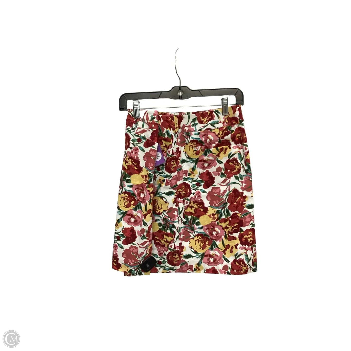 Skirt Mini & Short By Loft In Floral Print, Size: 10