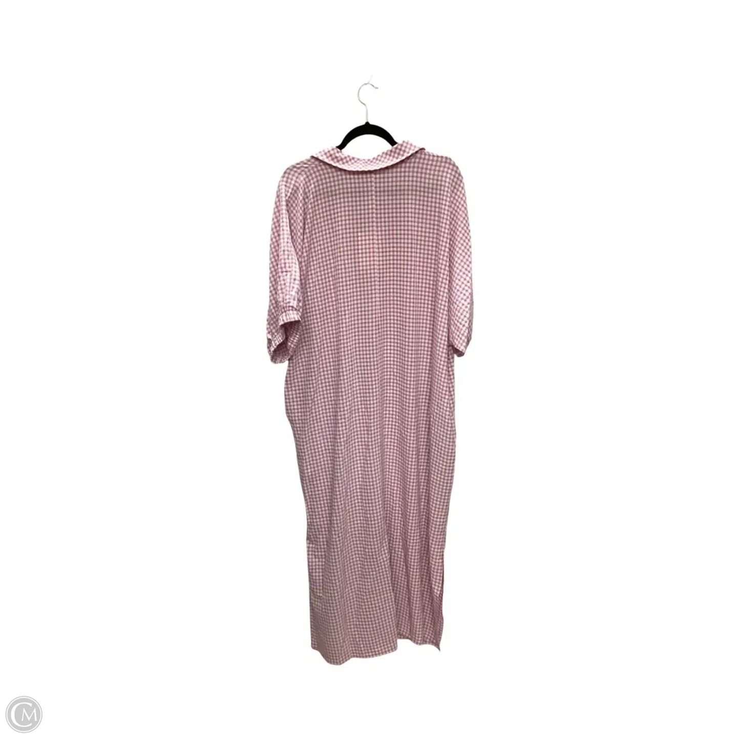 Dress Casual Maxi By Entro In Checkered Pattern, Size: 1x
