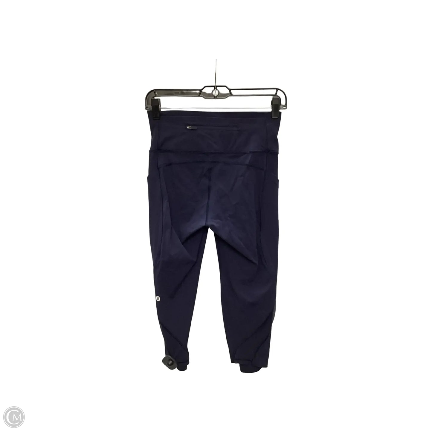 Athletic Capris By Lululemon In Navy, Size: 6