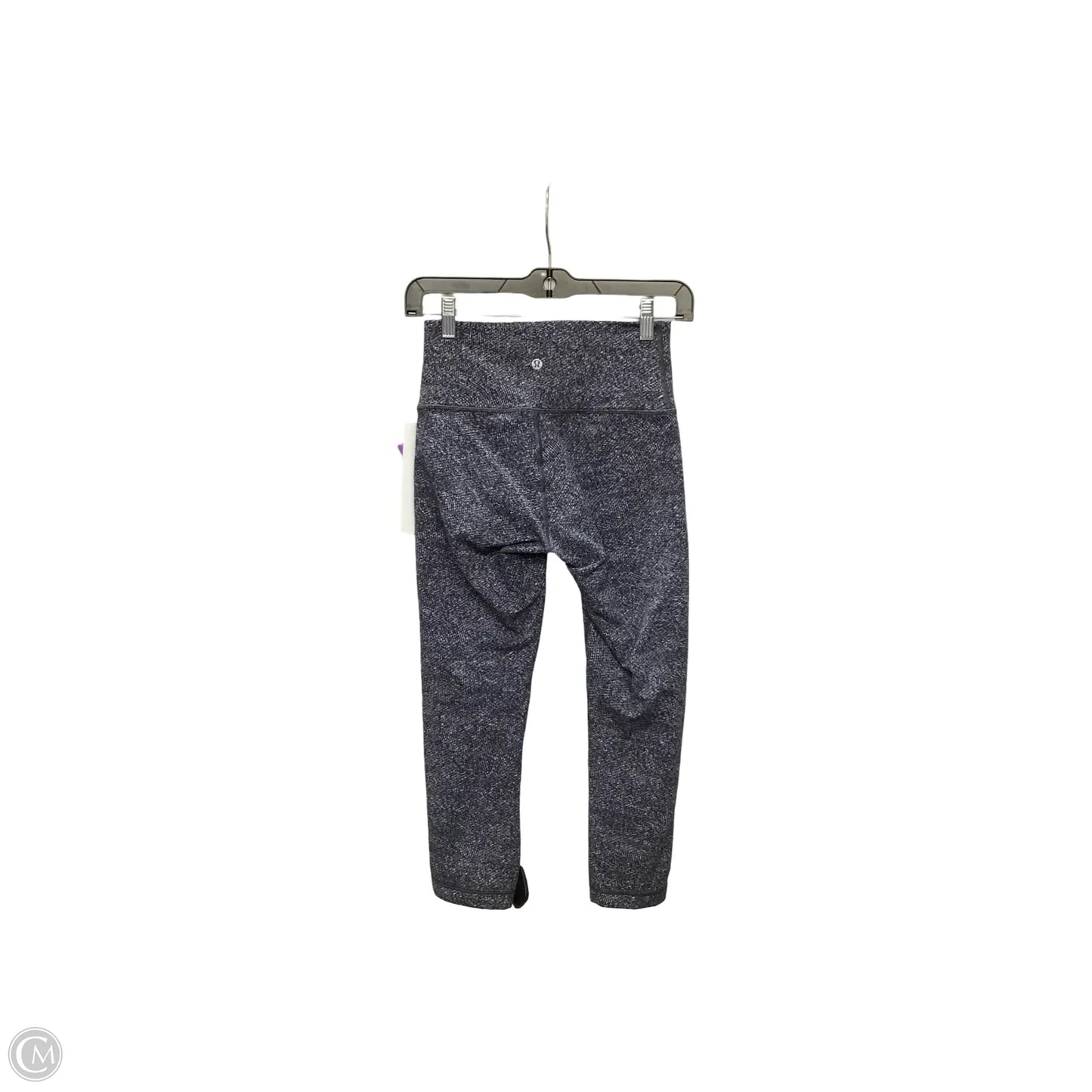 Athletic Capris By Lululemon In Grey, Size: 6