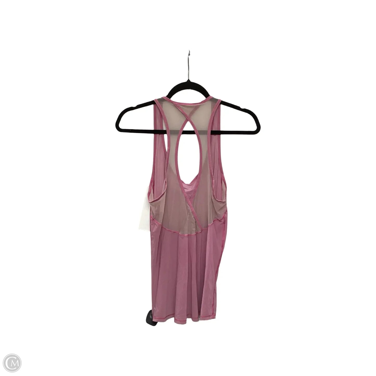 Athletic Tank Top By Lululemon In Pink, Size: 6