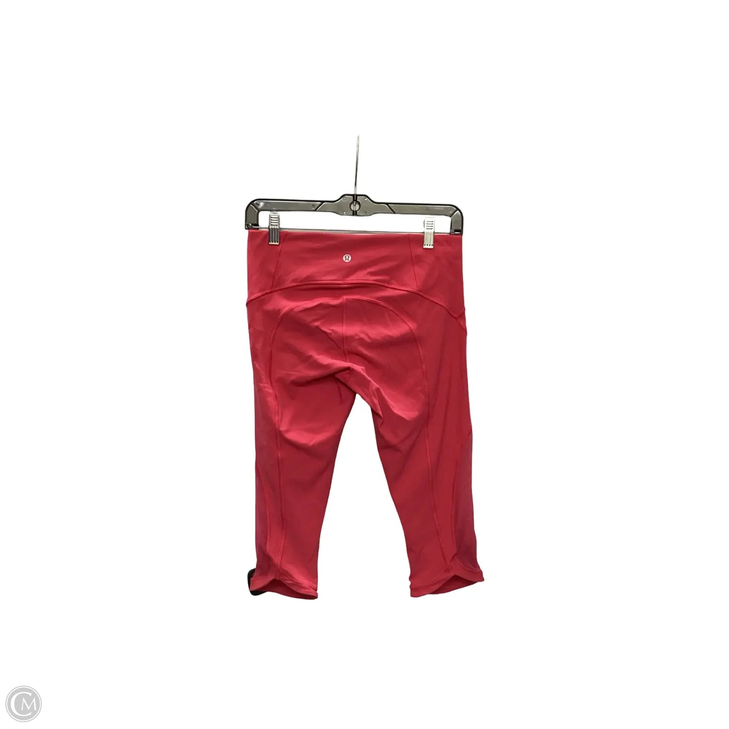 Athletic Capris By Lululemon In Pink, Size: 6
