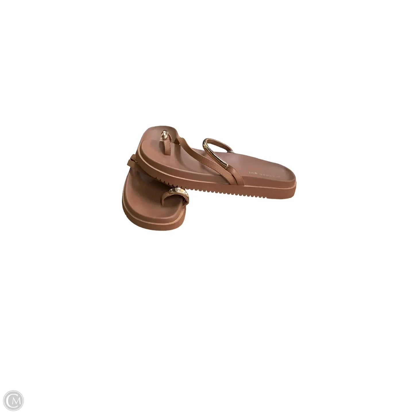 Sandals Flats By Madden Girl In Brown, Size: 8