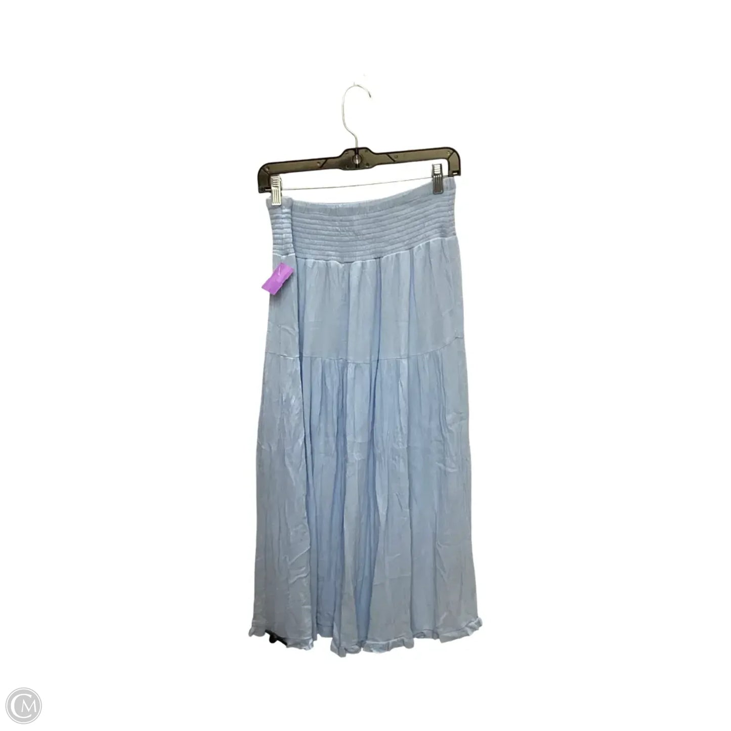 Skirt Midi By Japna In Blue, Size: L