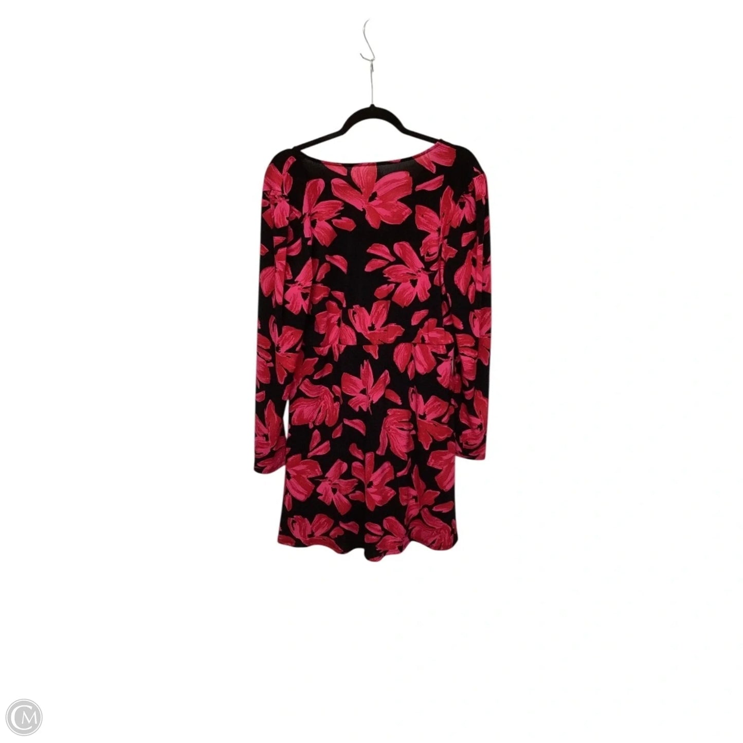 Dress Casual Short By Nine West In Black & Pink, Size: L