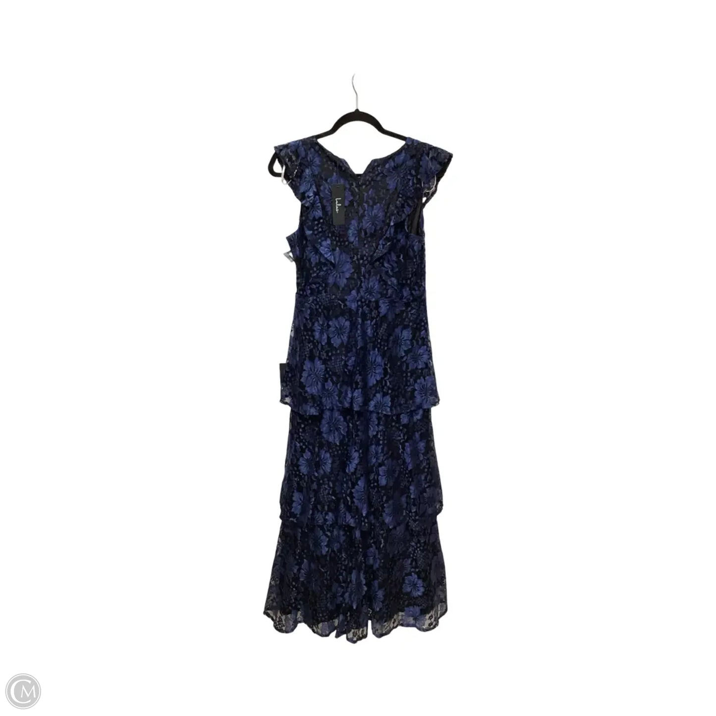 Dress Party Long By Lulus In Blue, Size: M