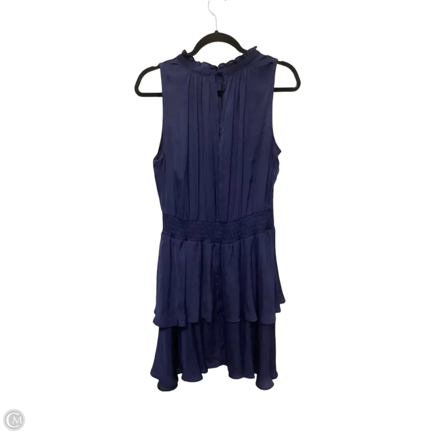 Dress Casual Short By Glam In Navy, Size: L