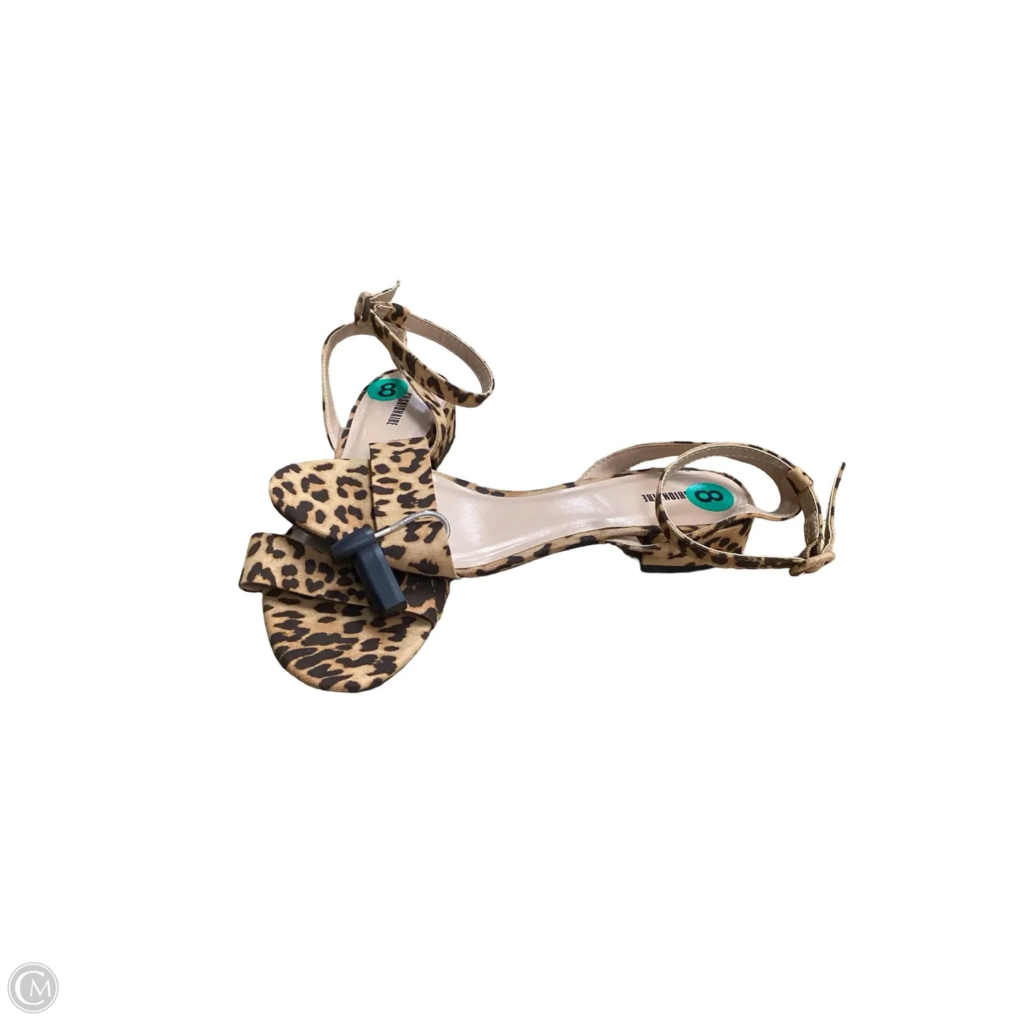 Sandals Flats By Cushionaire In Animal Print, Size: 8