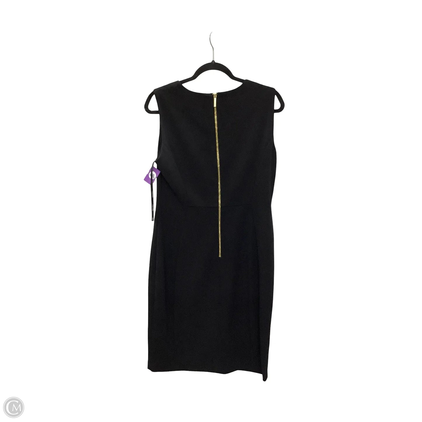 Dress Work By Calvin Klein In Black, Size: L