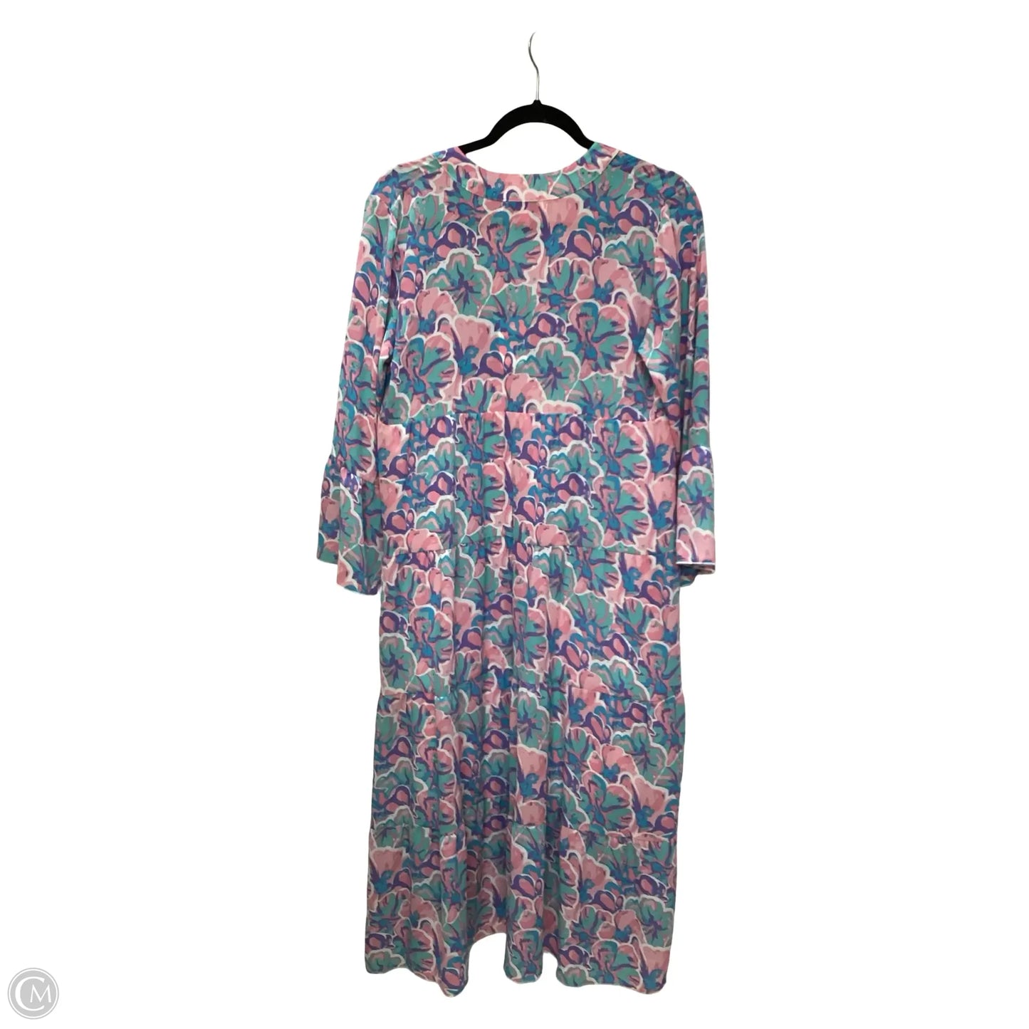 Dress Casual Maxi By Simply Southern In Pink & Purple, Size: M