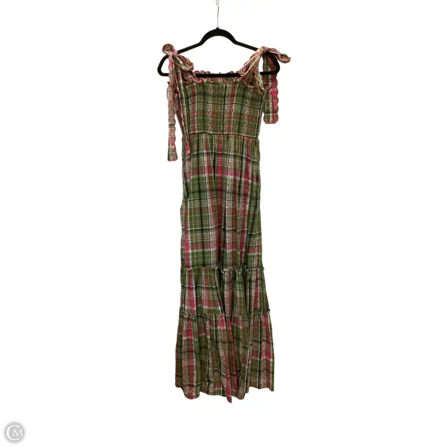 Dress Casual Maxi By Crown And Ivy In Green & Pink, Size: S