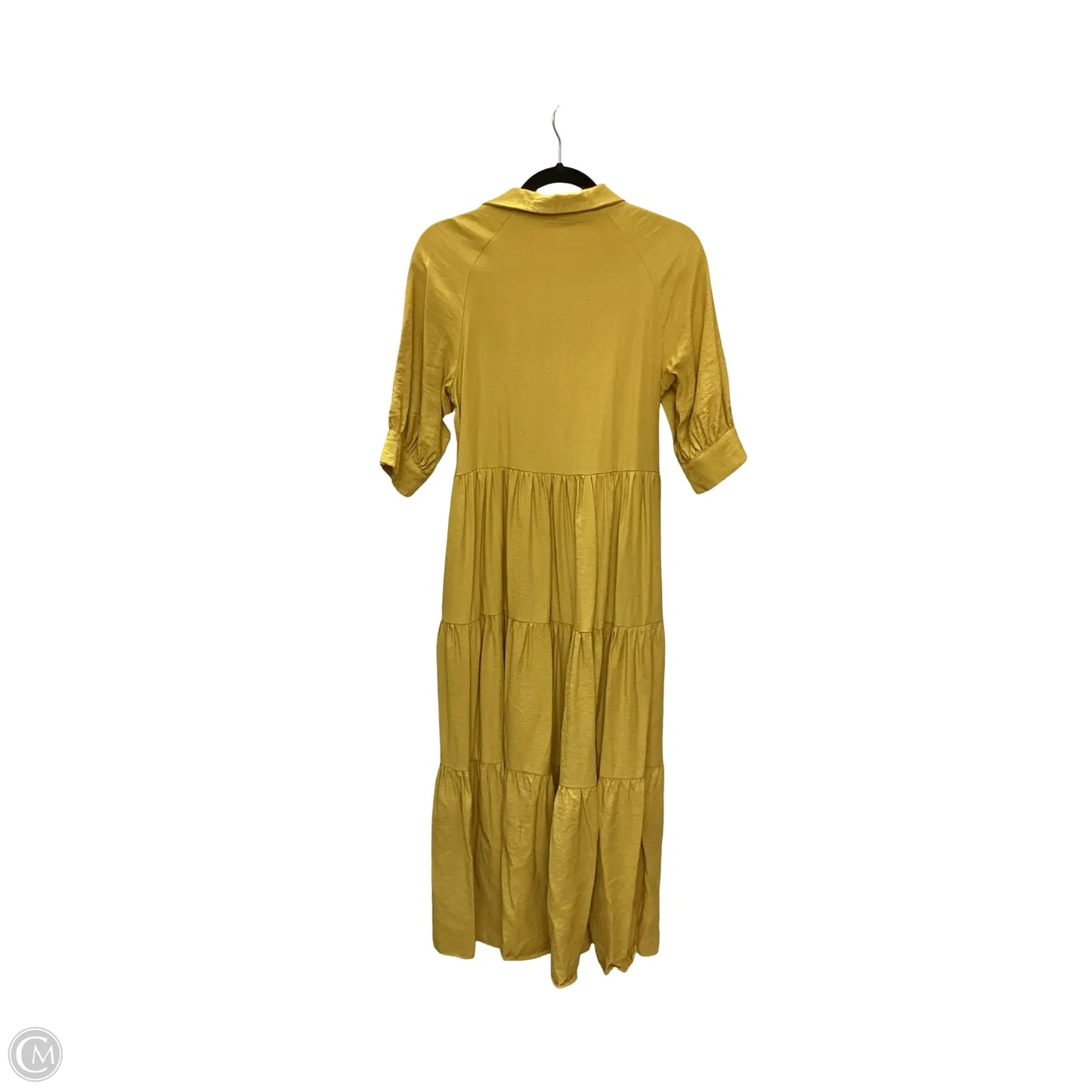 Dress Casual Maxi By Clothes Mentor In Yellow, Size: S