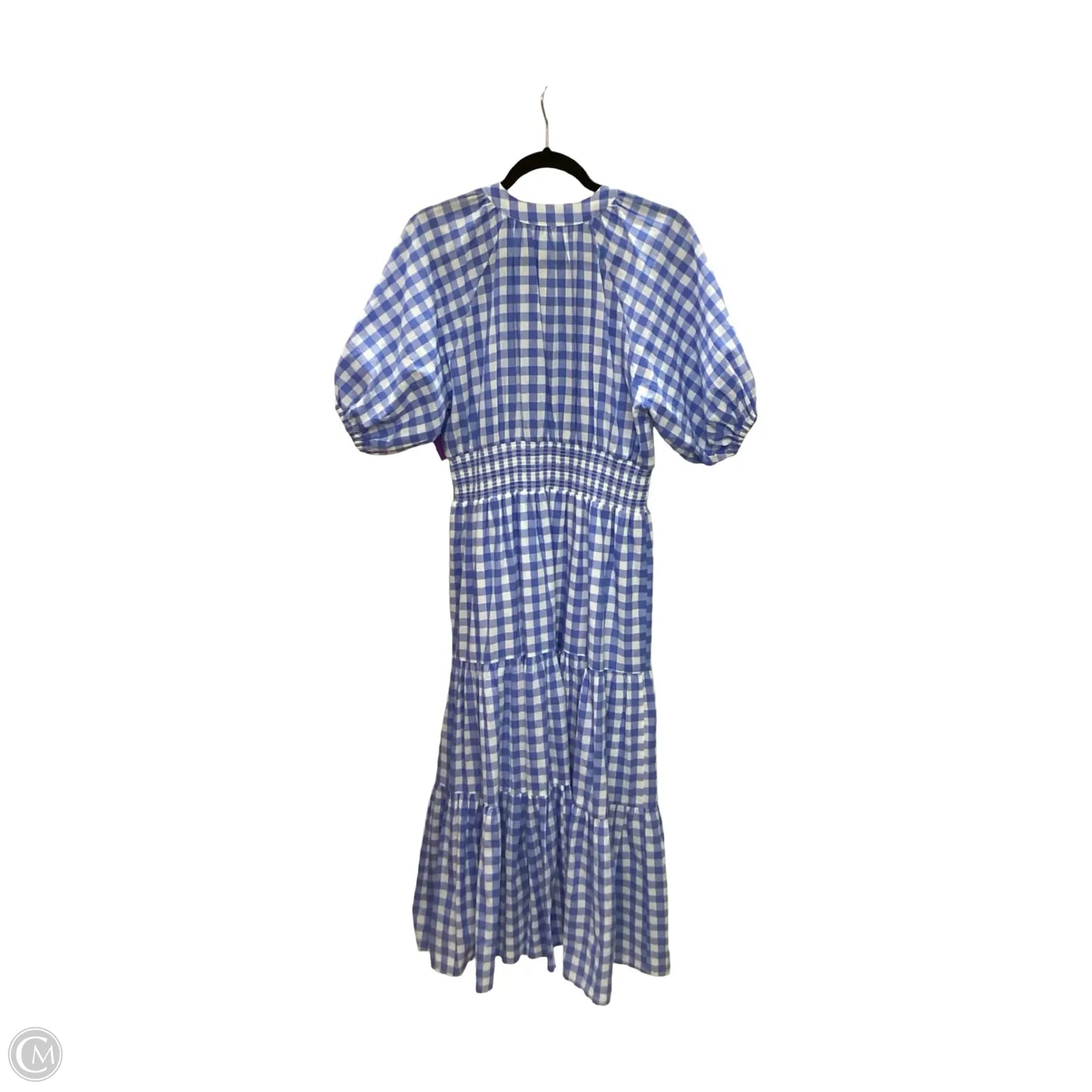Dress Casual Maxi By Shop The Mint In Blue & White, Size: Xl
