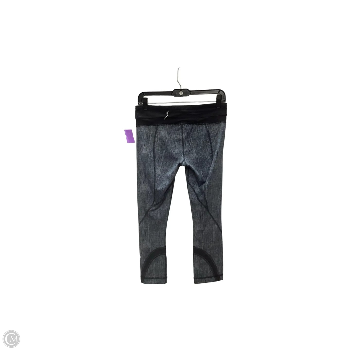 Athletic Capris By Lululemon In Grey, Size: 6