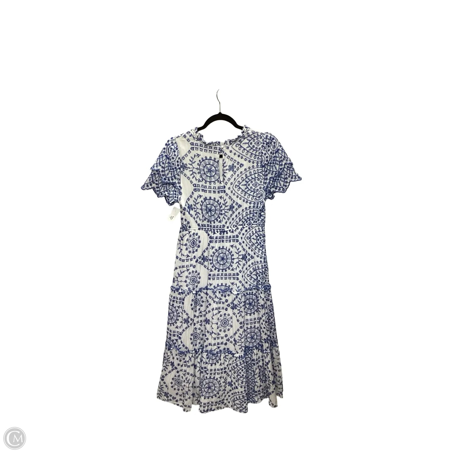 Dress Casual Maxi By Hayden La In Blue & White, Size: M