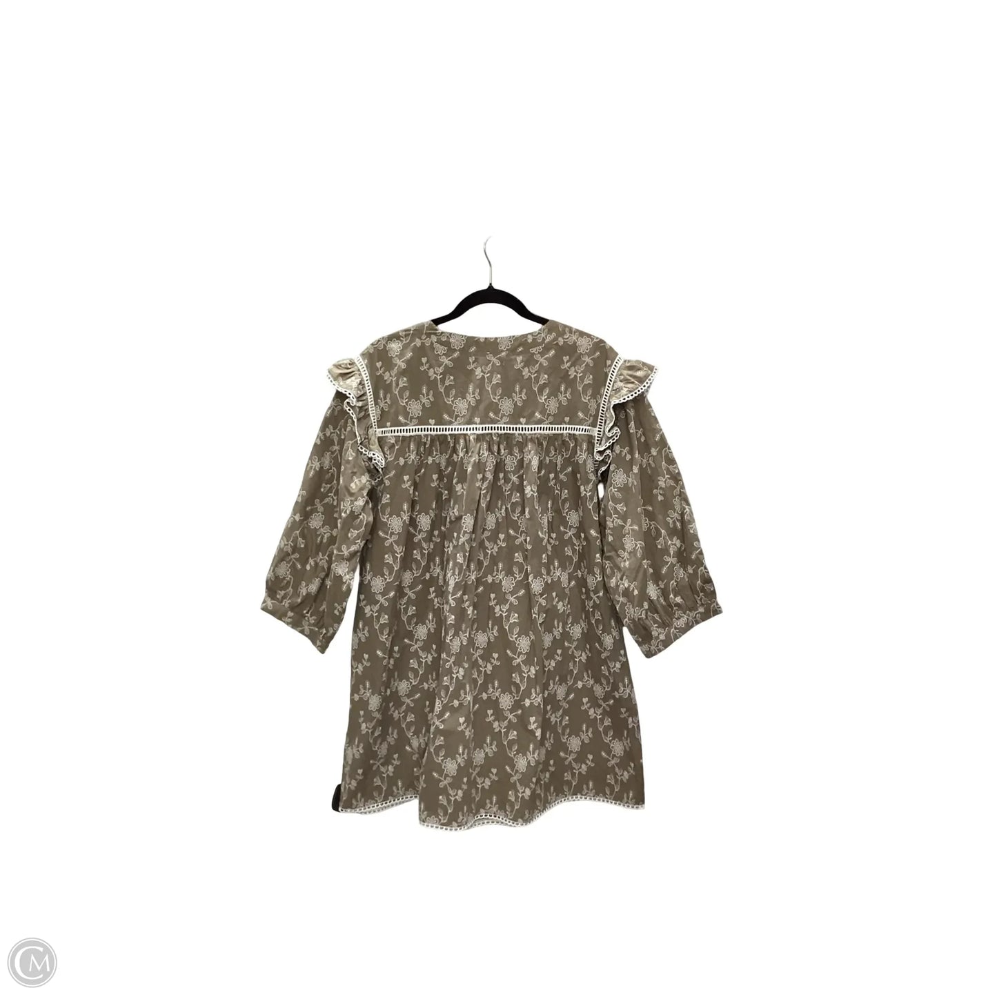 Dress Casual Short By Vervet In Brown, Size: M