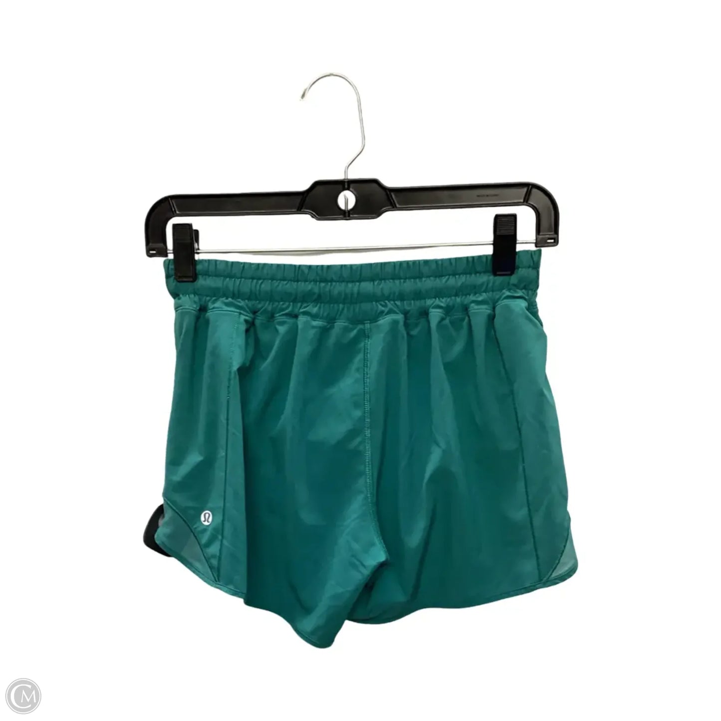 Athletic Shorts By Lululemon In Green, Size: 6