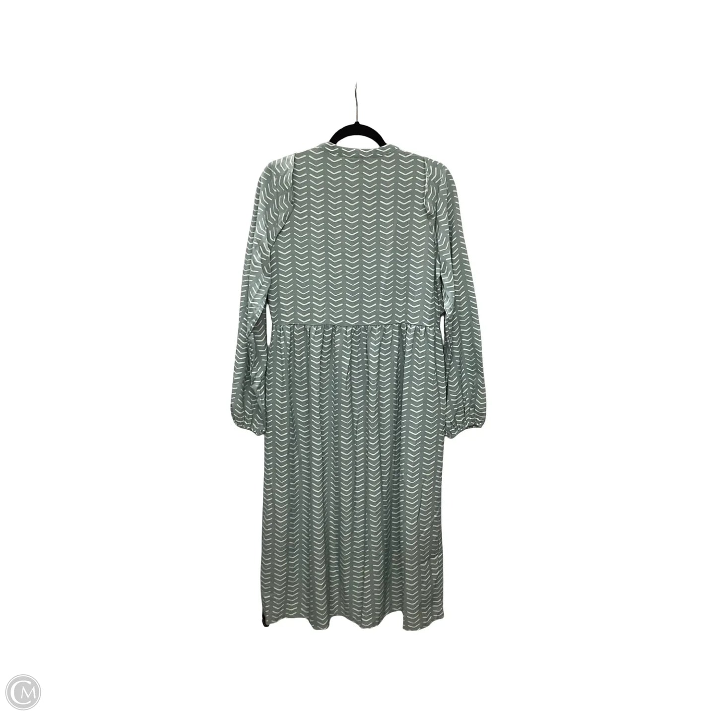 Dress Casual Midi By Michelle Mcdowell In Green, Size: M