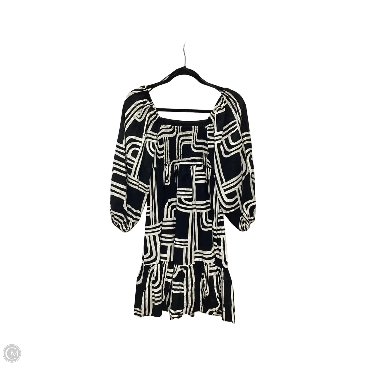 Dress Casual Short By Nine West In Geometric Pattern, Size: S