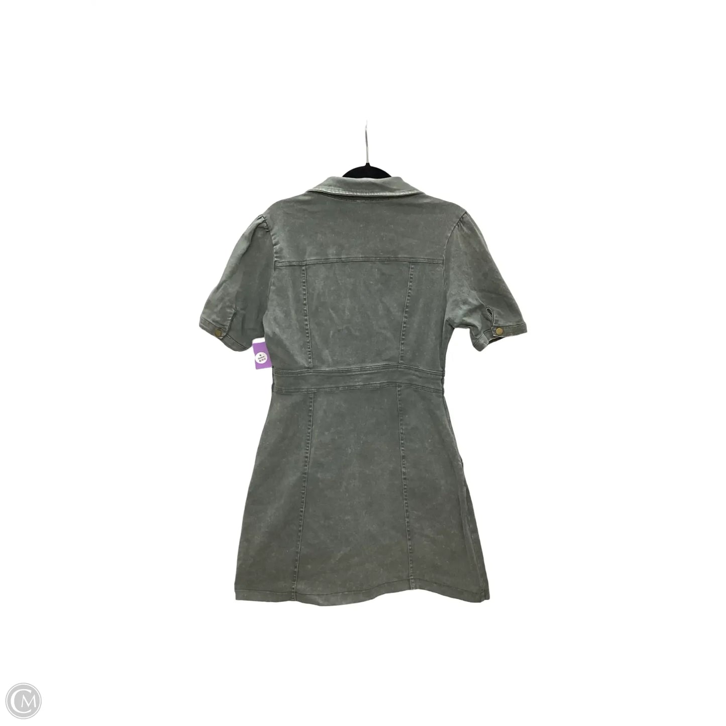 Dress Casual Short By She + Sky In Grey Denim, Size: L
