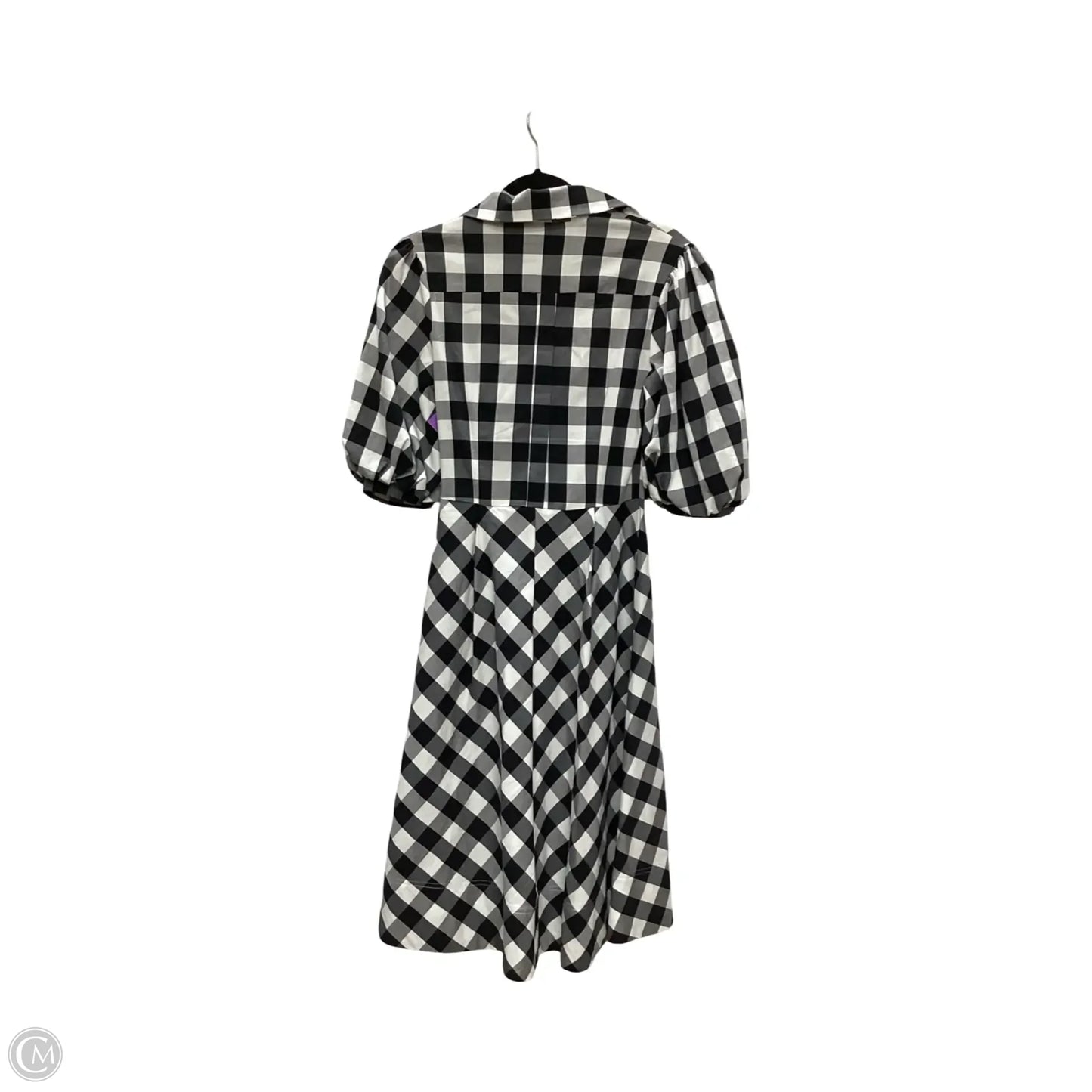 Dress Casual Midi By Gracia In Checkered Pattern, Size: S