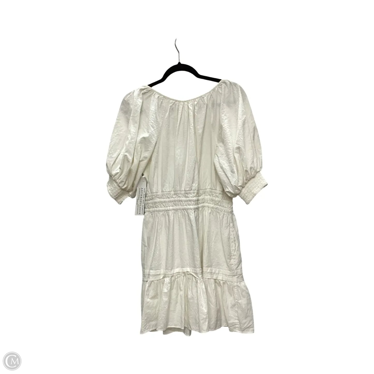 Dress Casual Short By Anthropologie In White, Size: M