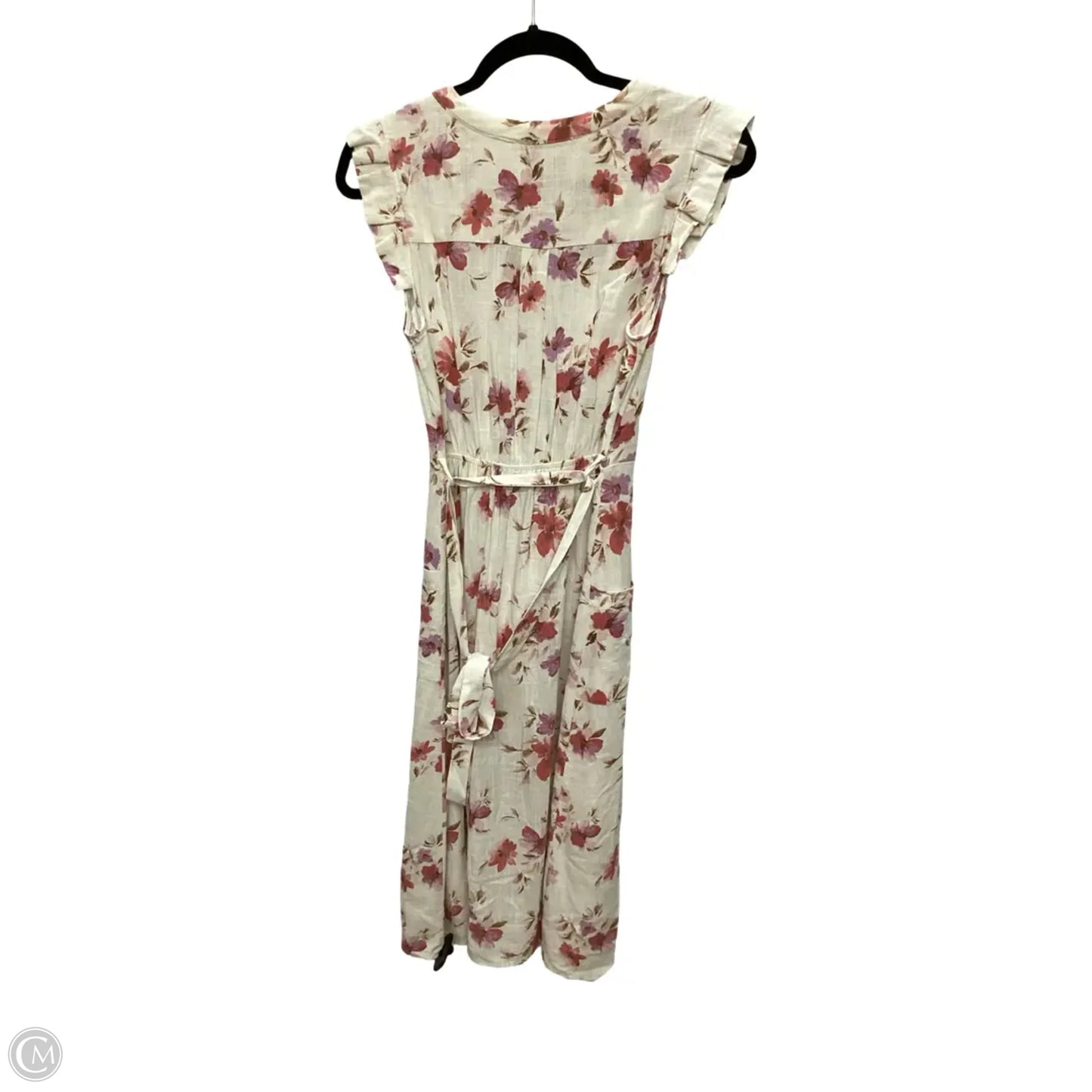 Dress Casual Midi By Monteau In Floral Print, Size: S