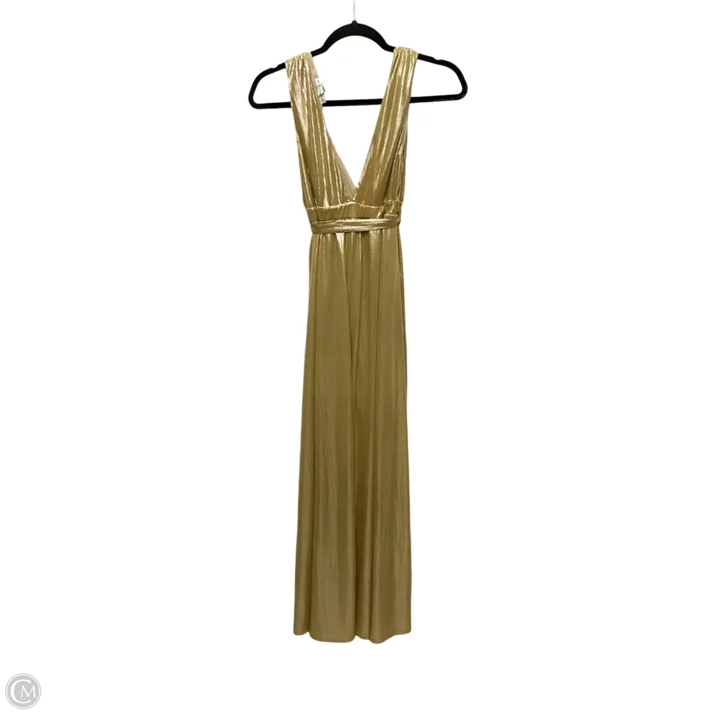 Dress Party Long By Sincerely Jules In Gold, Size: Xs