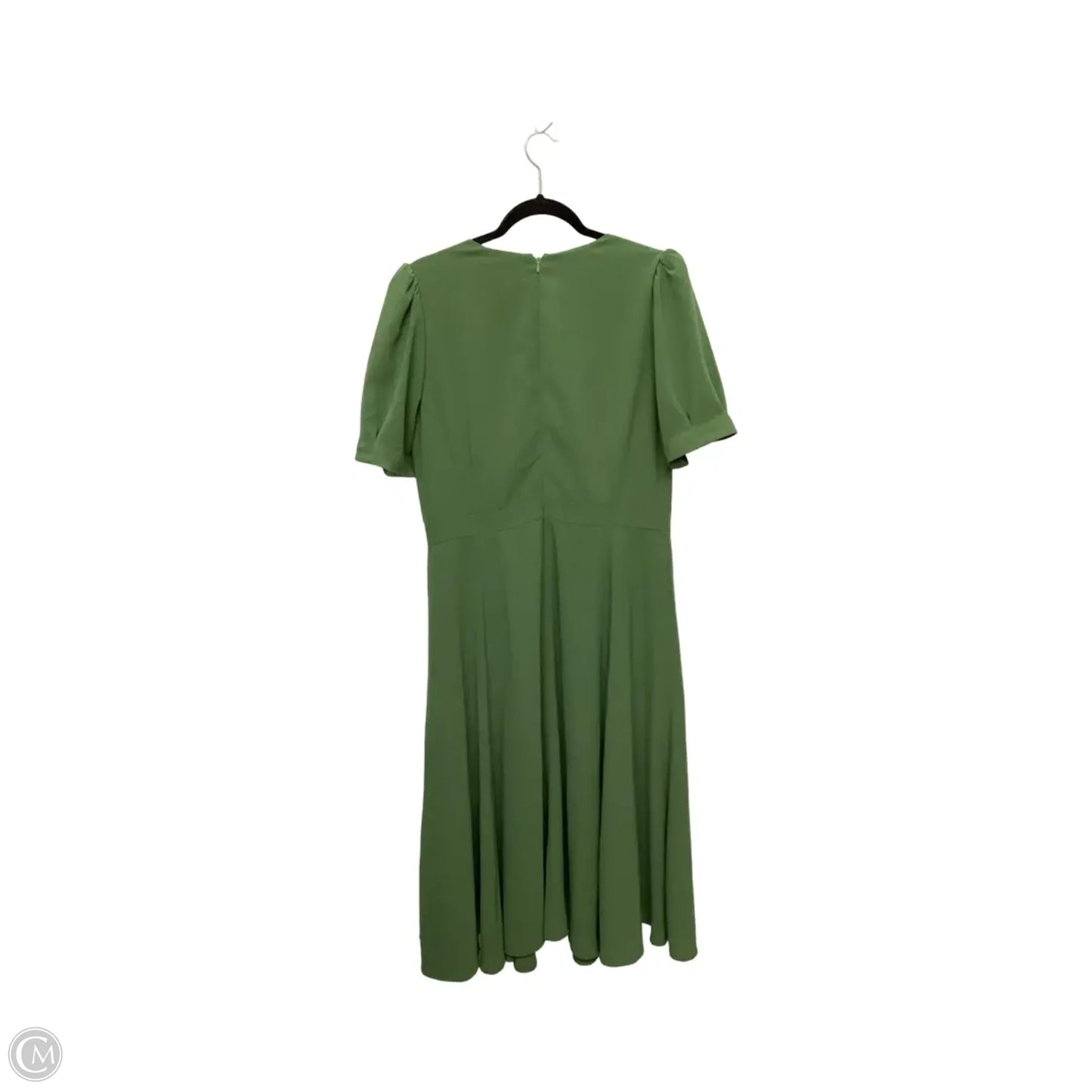 Designer Dress Casual Midi By Rachel Parcell In Green, Size: L