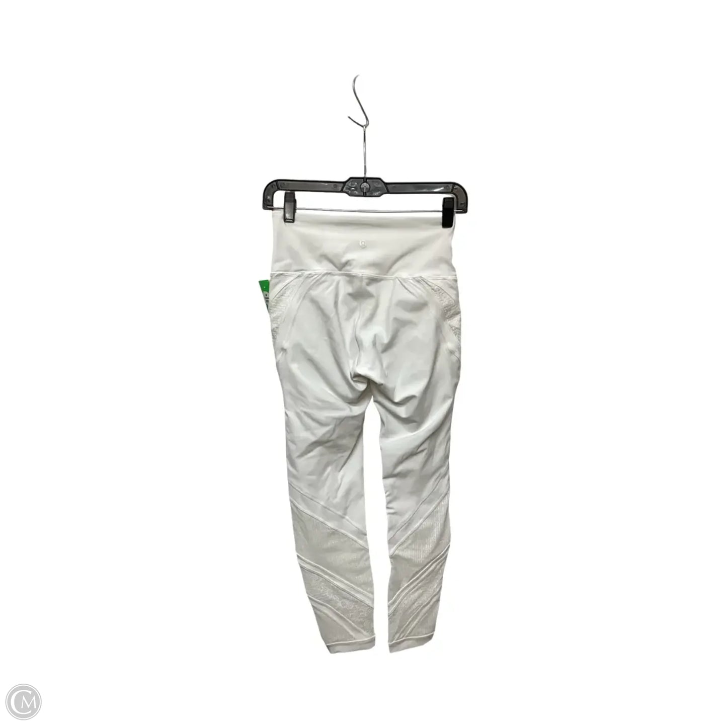 Athletic Leggings By Lululemon In White, Size: 6