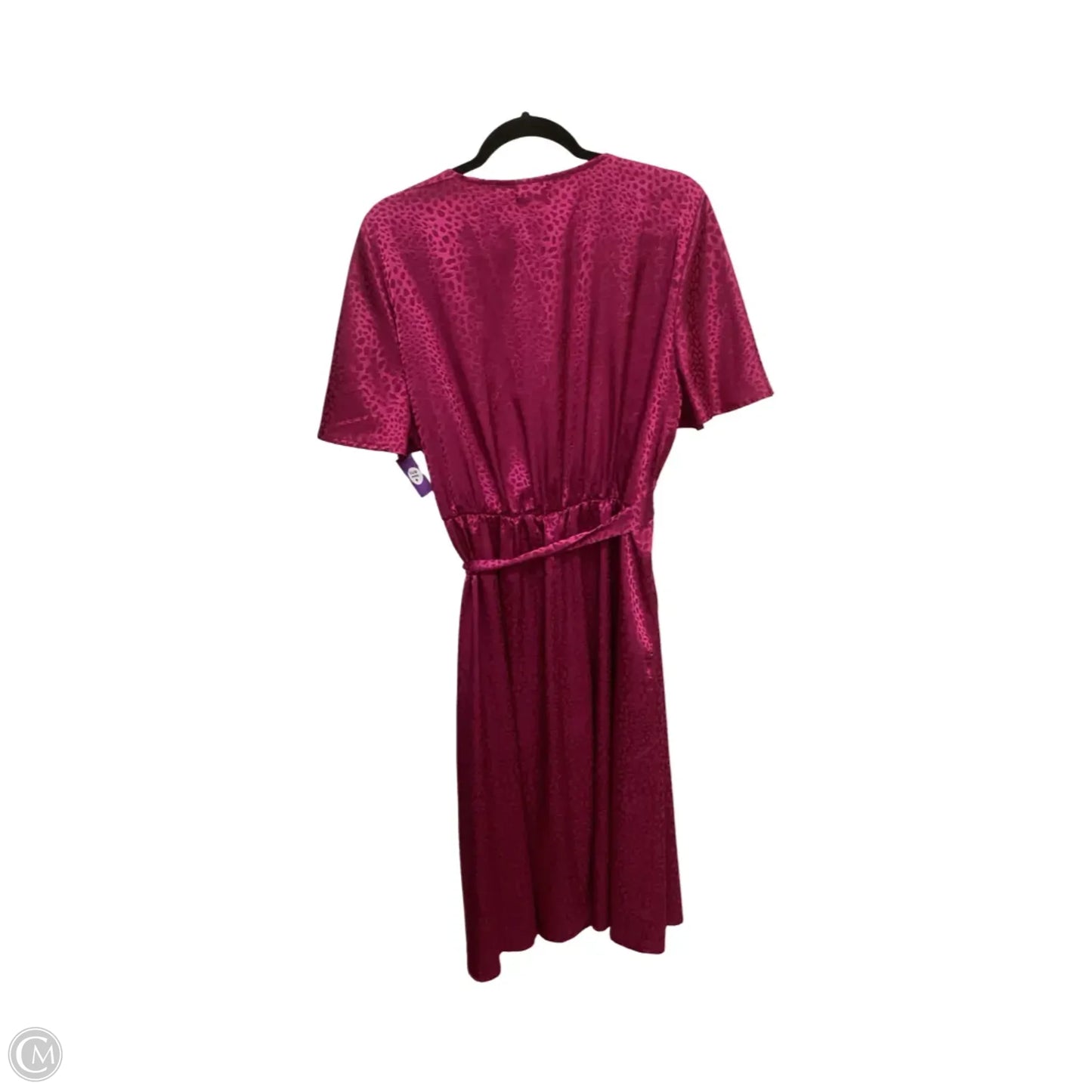 Dress Casual Midi By Tacera In Pink, Size: Xl