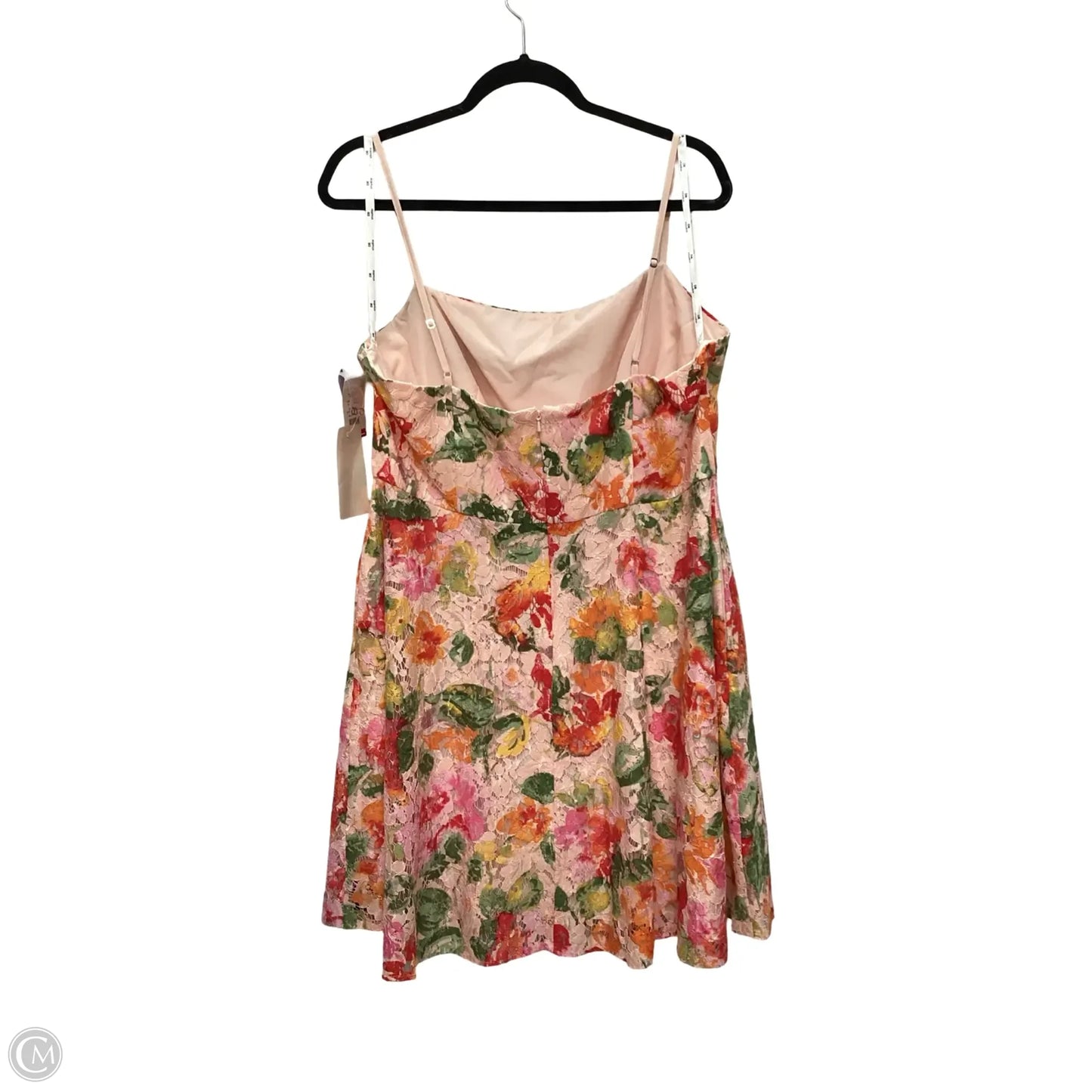 Dress Party Short By In Floral DB Studios, Size: 18
