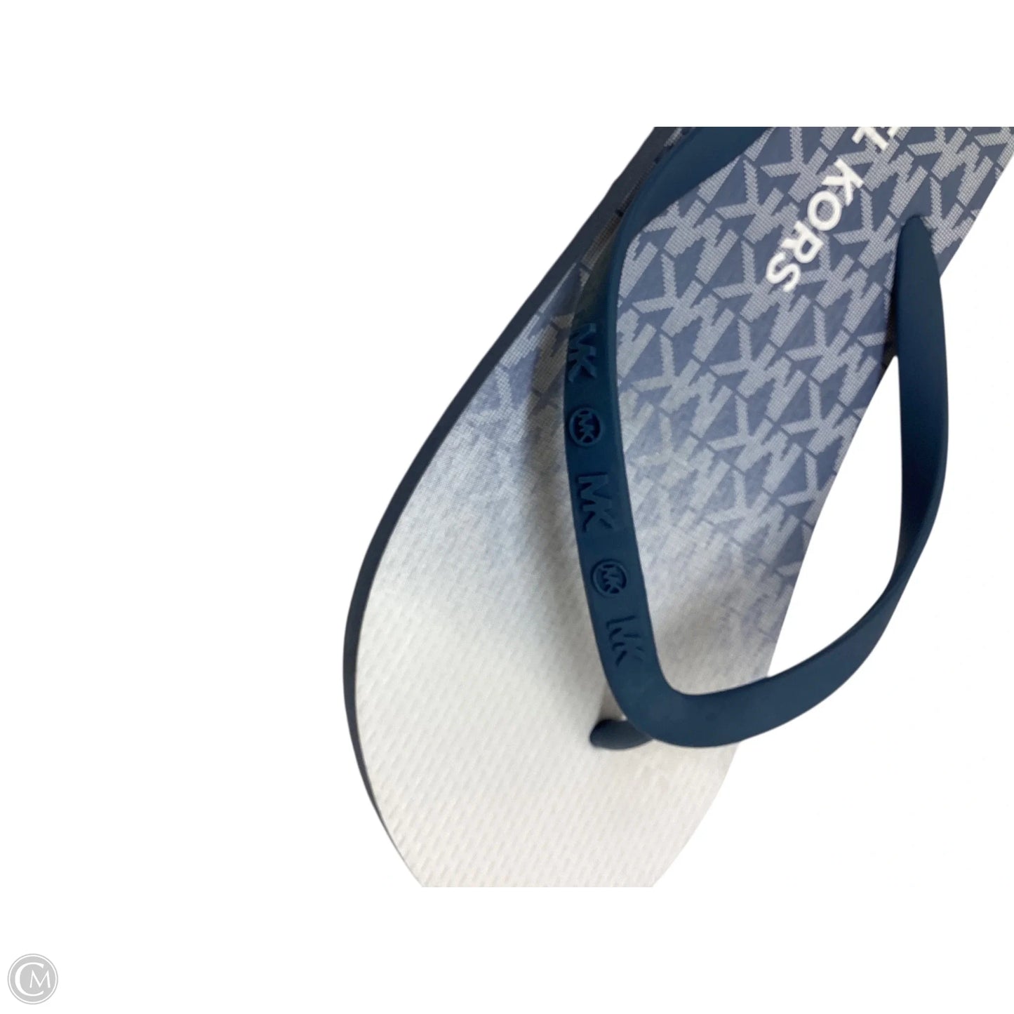 Sandals Designer By Michael Kors In Blue, Size: 9