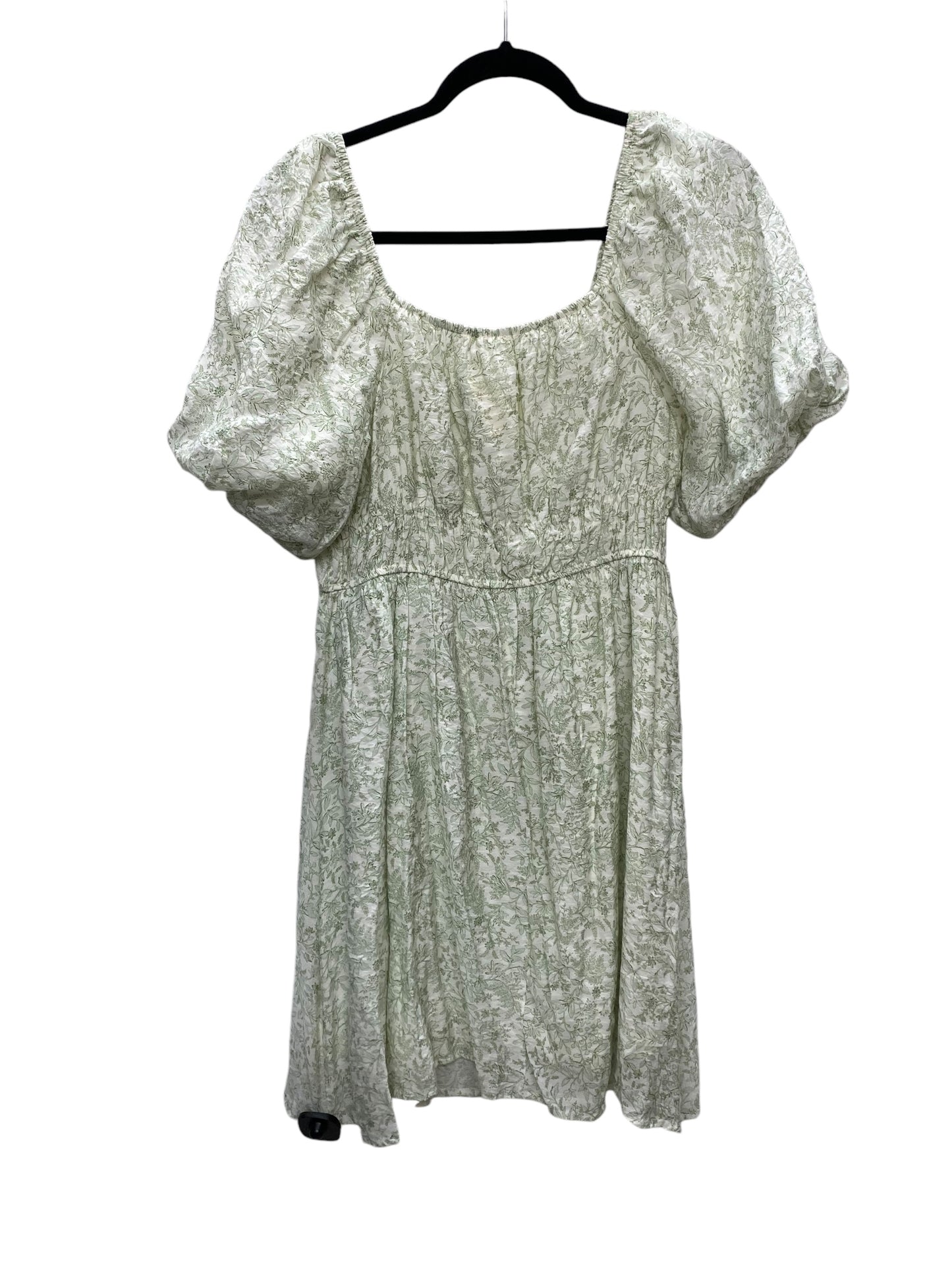 Dress Casual Midi By Clothes Mentor In Green, Size: L