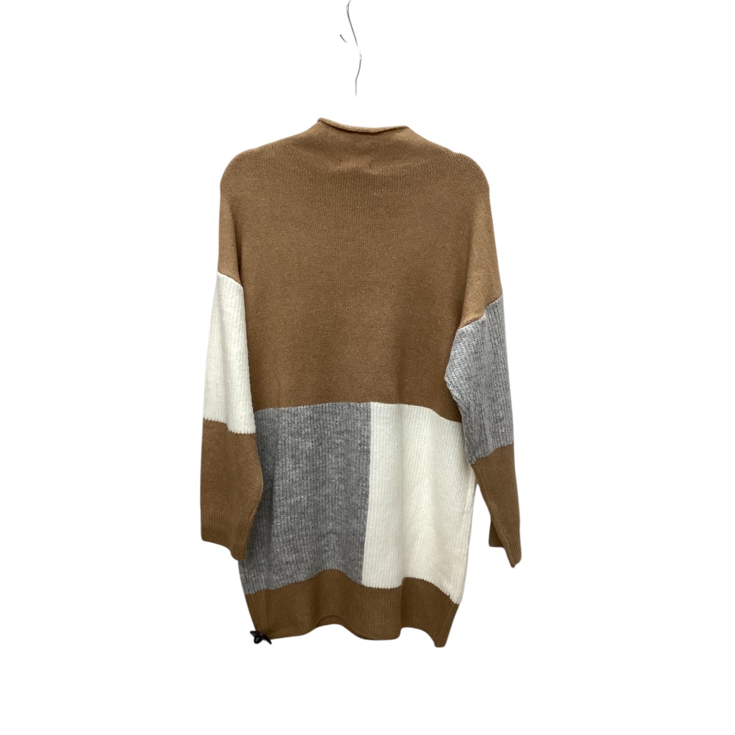 Dress Sweater By Entro In Brown, Size: M
